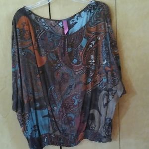 Multi Colored Blouse XL
